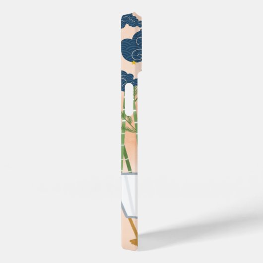 Ancient Japan iPhone 14 Case - Traditionelle Japan (Rückseite / Rechts)