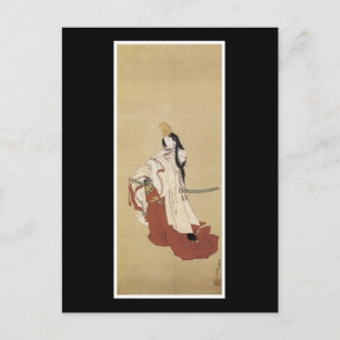 Ancient Japanese Art Postcard Postkarte