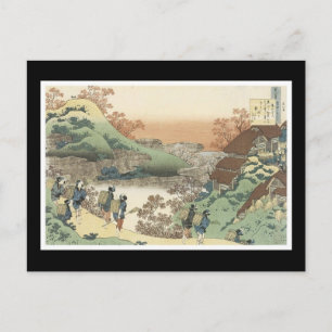 Ancient Japanese Art Postcard Postkarte