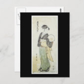Ancient Japanese Art Postcard Postkarte (Vorne/Hinten)