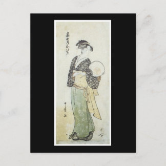 Ancient Japanese Art Postcard Postkarte