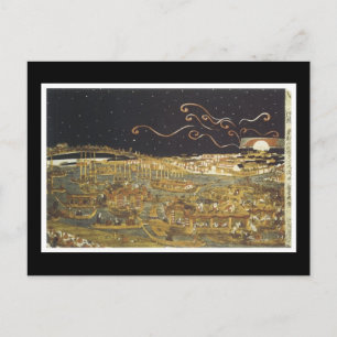 Ancient Japanese Art Postcard Postkarte