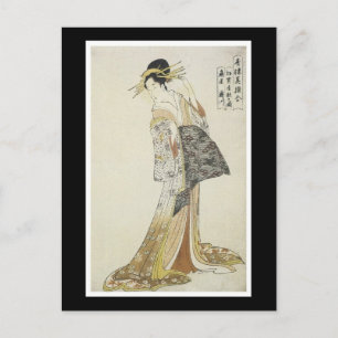 Ancient Japanese Art Postcard Postkarte
