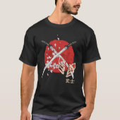Ancient Japanese Samurai Katana Sword T-Shirt (Vorderseite)