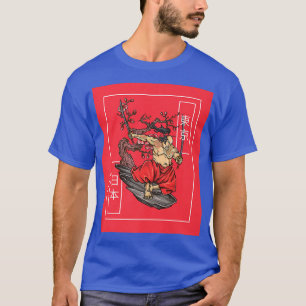 Ancient Japanisch Samurai Warrior Tokyo T-Shirt