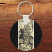 Ancient japanische Art Schlüsselanhänger (Vorderseite)