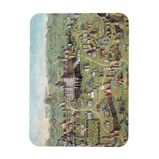 ANCIENT JERUSALEM MAGNET (Vertikal)