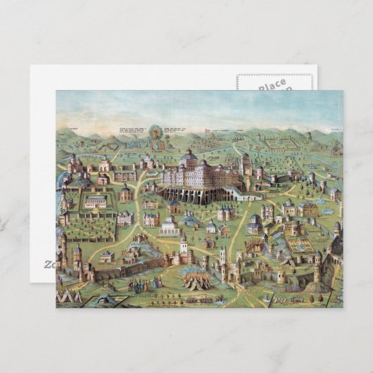 ANCIENT JERUSALEM POSTKARTE (Vorne/Hinten)