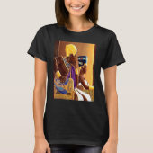 Ancient Kemet 2 Ägyptischer Royalty Pharao und sei T-Shirt (Vorderseite)