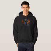 Ancient Kemet Ägyptische Königsmutter Goddess Isis Hoodie (Vorne ganz)