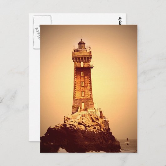 Ancient Lighthouse Postcard Postkarte (Vorne/Hinten)