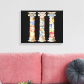 "Ancient Longings" Canvas Print Leinwanddruck (Insitu (Wohnzimmer))