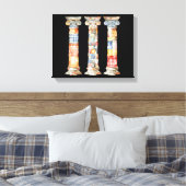 "Ancient Longings" Canvas Print Leinwanddruck (Insitu (Schlafzimmer))