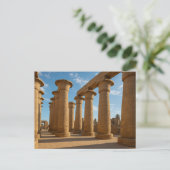 Ancient Luxor Majestic Tempel Postcard Kunst, Dich Postkarte (Stehend Vorderseite)