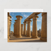 Ancient Luxor Majestic Tempel Postcard Kunst, Dich Postkarte (Vorne/Hinten)