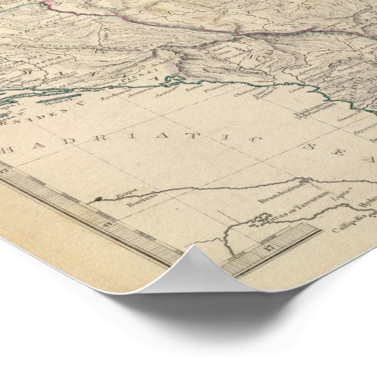 Ancient Macedonia, Thracia, Illyria Poster (Ecke)