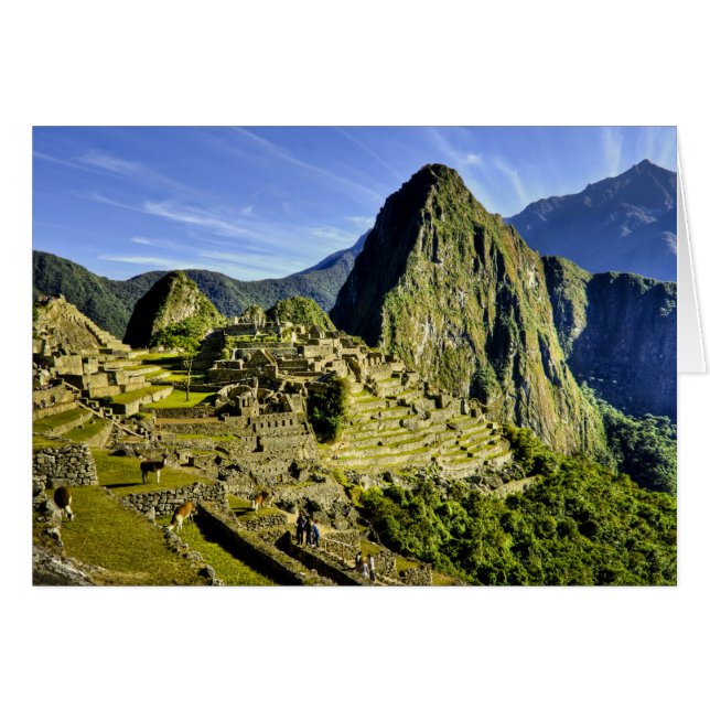 Ancient Machu Picchu, letzte Zuflucht der (Vorderseite (Horizontal))