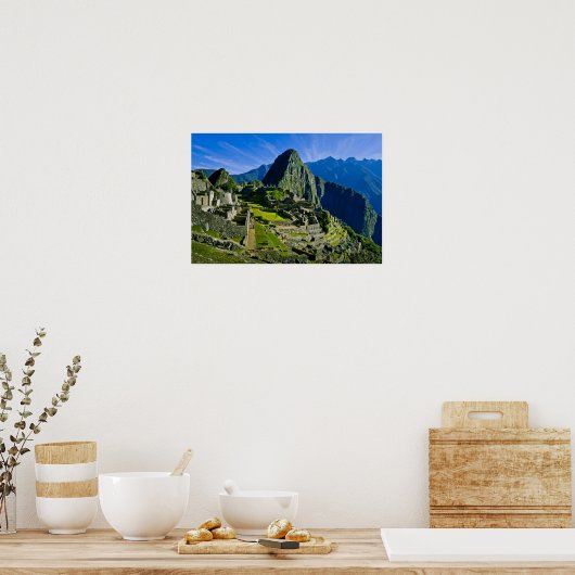 Ancient Machu Picchu, letzte Zuflucht der 2 Poster (Küche)