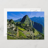 Ancient Machu Picchu, letzte Zuflucht der 2 Postkarte (Vorne/Hinten)