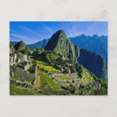 Ancient Machu Picchu, letzte Zuflucht der 2 Postkarte (Vorderseite)