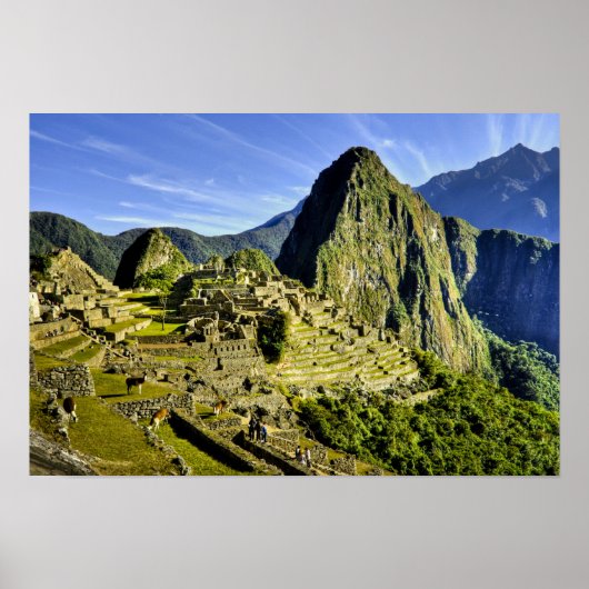 Ancient Machu Picchu, letzte Zuflucht der Poster (Vorne)