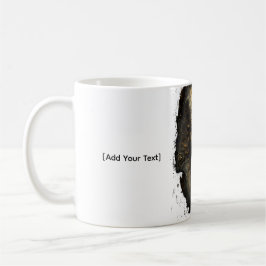 Ancient Malice Egyptian Pharaoh Black Gold Kaffeetasse