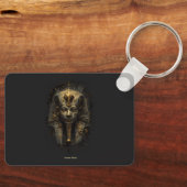 Ancient Malice Egyptian Pharaoh Black Schlüsselanhänger (Vorderseite)