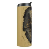 Ancient Malice Egyptian Pharaoh Black Thermosbecher (Nach links gedreht)