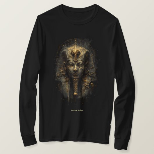 Ancient Malice Egyptian Pharaoh Long Sleeve Shirt (Design vorne)