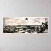 Ancient Map of Tokyo (Edo) Poster (Vorne)