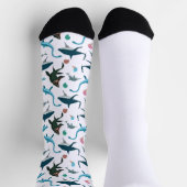 Ancient Marine Reptiles Socks Socken (Oben)