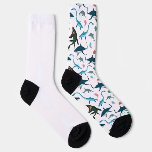 Ancient Marine Reptiles Socks Socken (Rechts)
