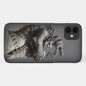 Ancient Maya Statue Case-Mate iPhone Hülle (Rückseite (Horizontal))