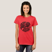 Ancient Mayan Art Bird T - Shirt (Vorne ganz)