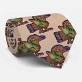 Ancient Mayan Birds Krawatte (Gerollt)