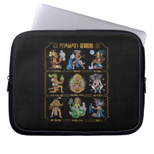 Ancient Mayan Gods Laptopschutzhülle