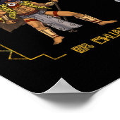 Ancient Mayan Gods Poster (Ecke)