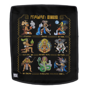 Ancient Mayan Gods Rucksack
