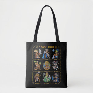 Ancient Mayan Gods Tasche