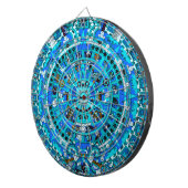 Ancient Mayan Prophetie Design Dartboard ~ Dartscheibe (Vorderseite rechts)