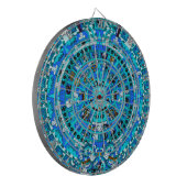 Ancient Mayan Prophetie Design Dartboard ~ Dartscheibe (Vorderseite Links)
