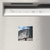 Ancient Mayan Ruins Foto entworfen Farbe Magnet (In Situ (Geschirrspüler))