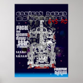 Ancient Mayan Space Astronaut Pakal Poster (Vorne)