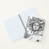 Ancient Medusa Gorgon - Weathered Marble Statue St Notizblock (Innenseite)