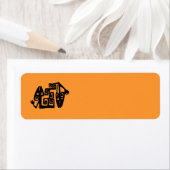 Ancient Mexican Return Address Label (Insitu)