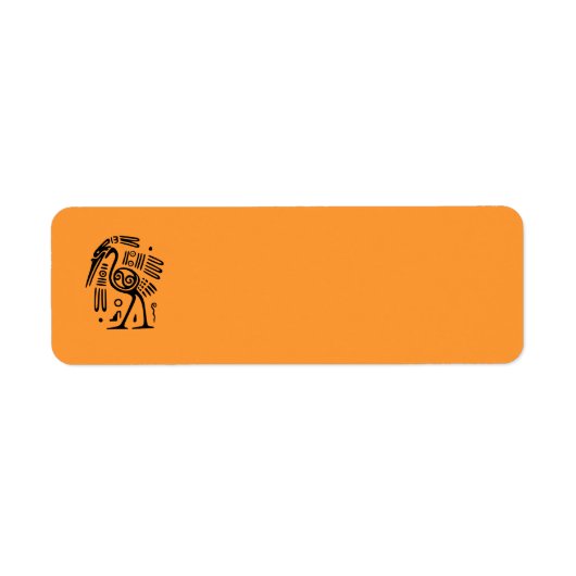 Ancient Mexican Return Address Label (Vorne)