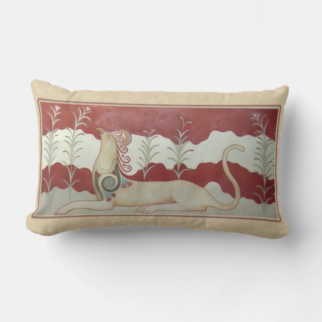 Ancient Minoan Art Pillow Lendenkissen (Vorderseite)