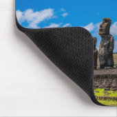 Ancient Moai Osterinsel Rapa Nui Mousepad (Ecke)