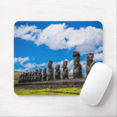 Ancient Moai Osterinsel Rapa Nui Mousepad (Mit Mouse)