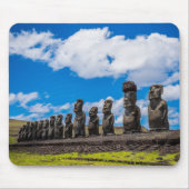 Ancient Moai Osterinsel Rapa Nui Mousepad (Vorne)